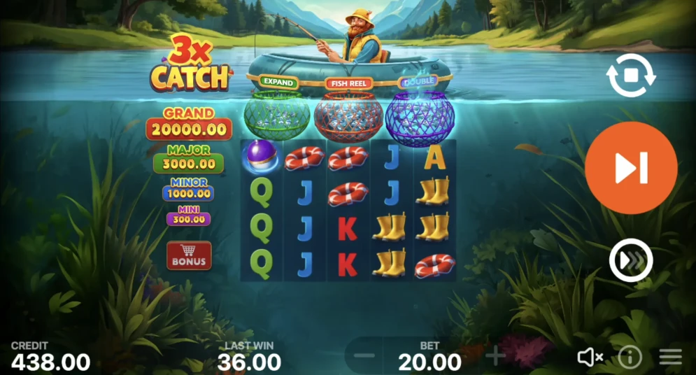 3x Catch