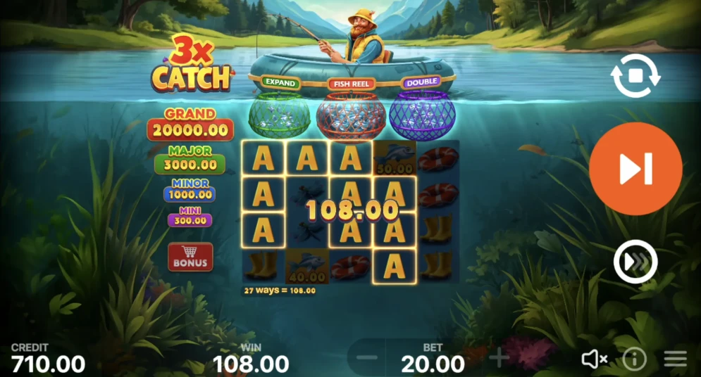 3x Catch Slot