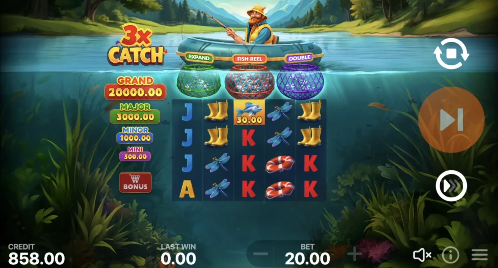 3x Catch