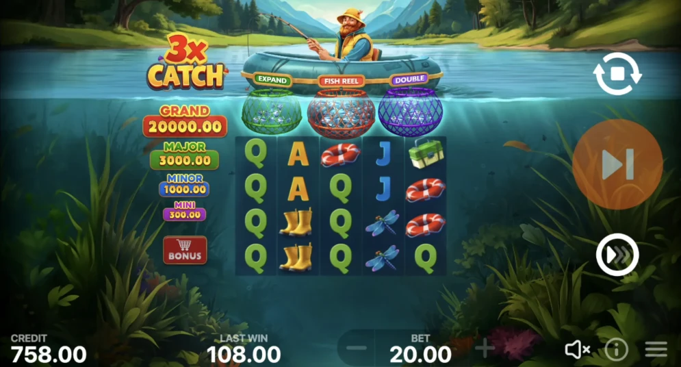 3x Catch
