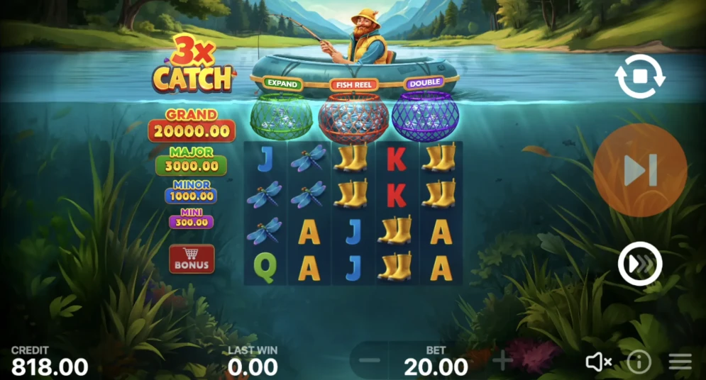 3x Catch Slot