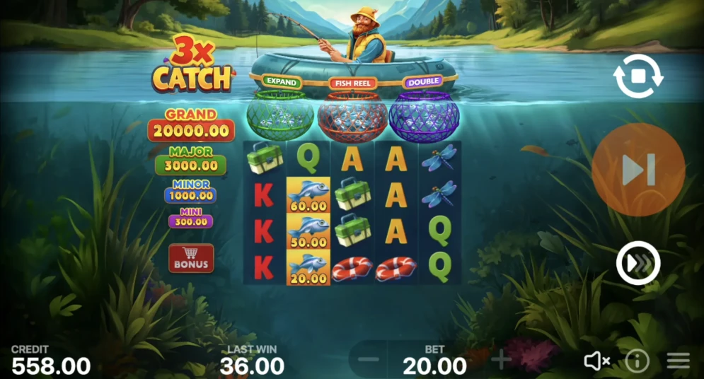 3x Catch